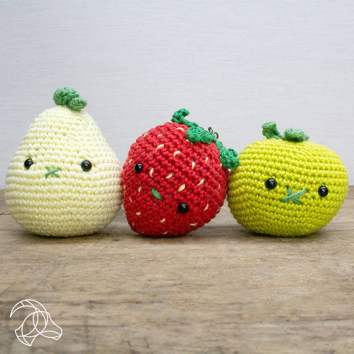 DIY Häkelset - Erdbeere