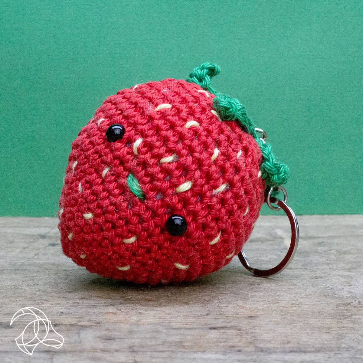 DIY Häkelset - Erdbeere