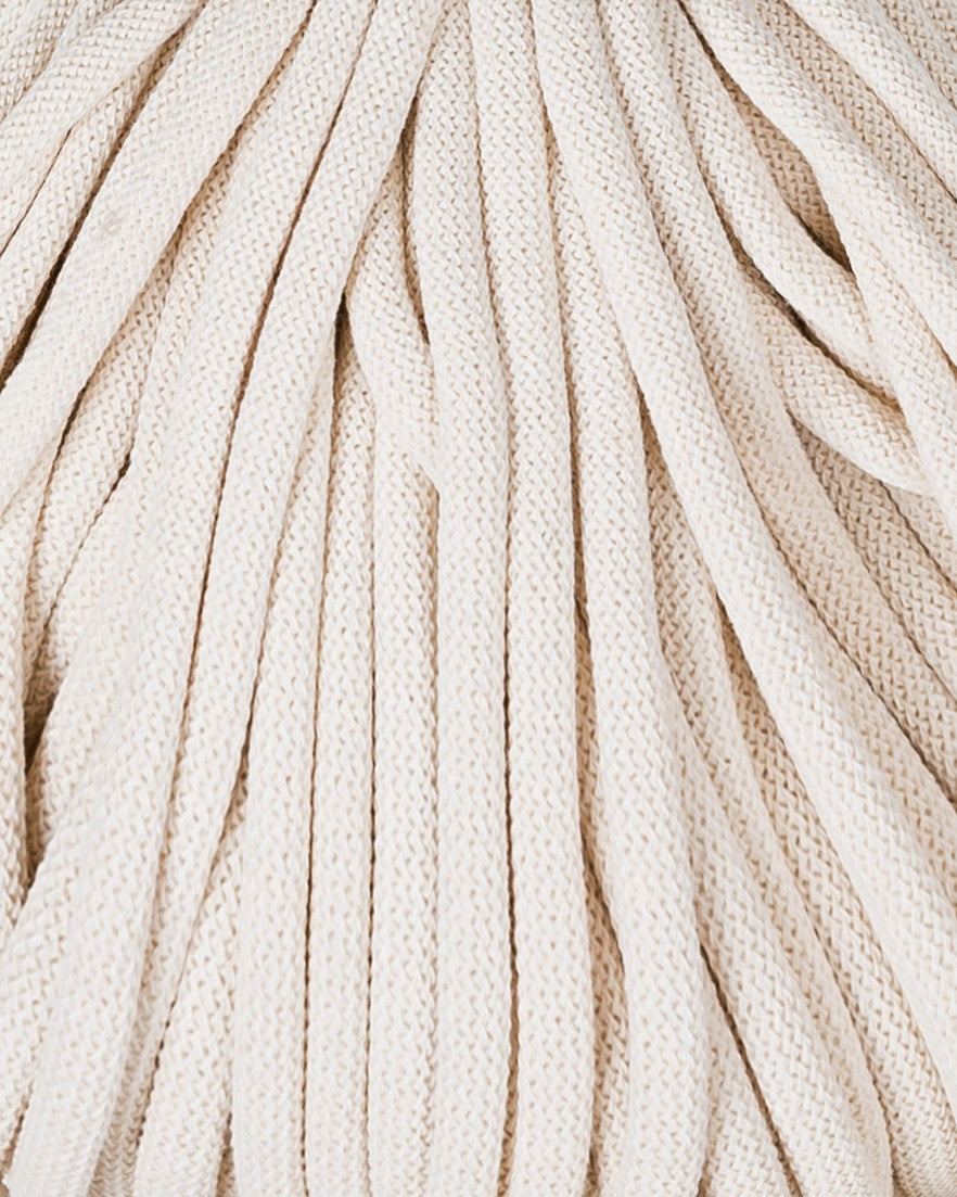 Natural | Bobbiny Jumbo Flechtkordel 9mm