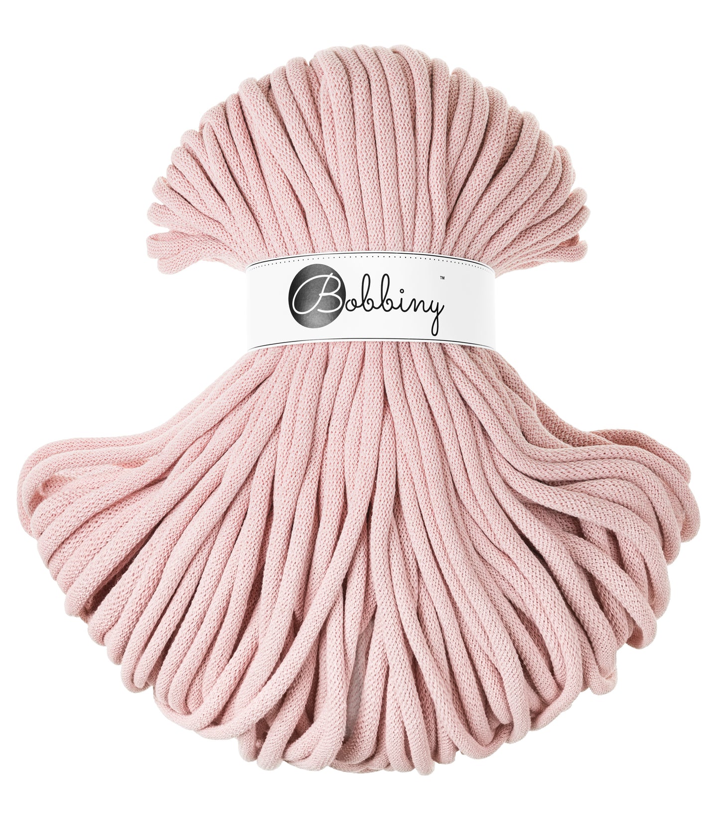 Pastel Pink | Jumbo Flechtkordel Ø 9mm