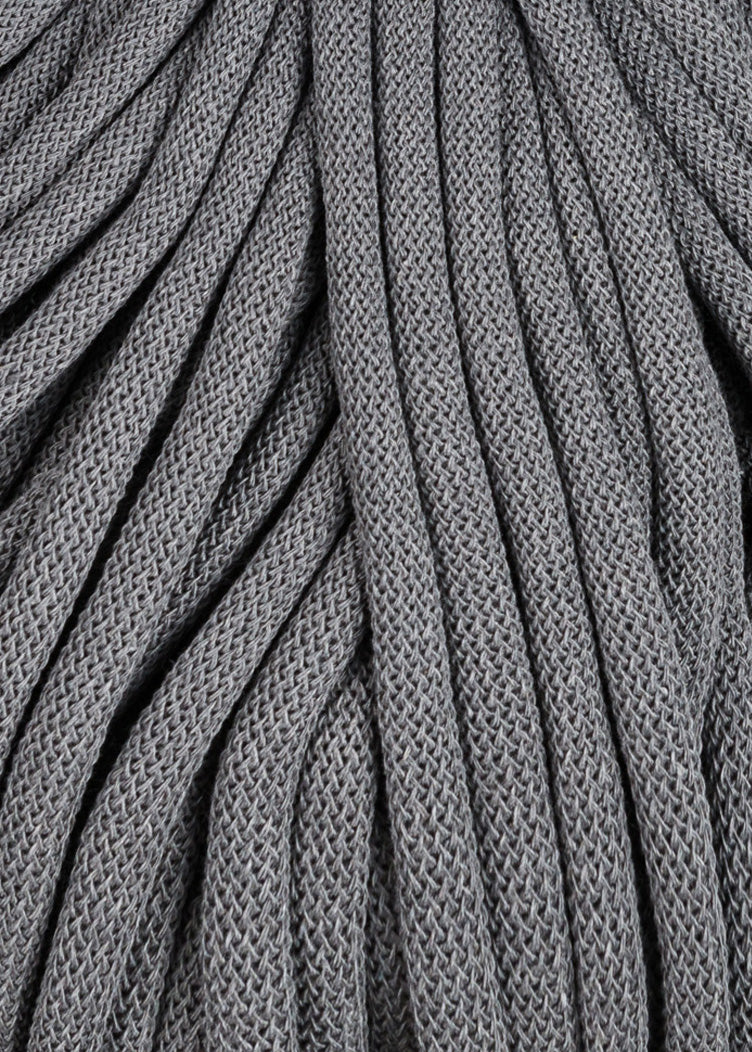 Stone Grey | Jumbo Flechtkordel Ø 9mm