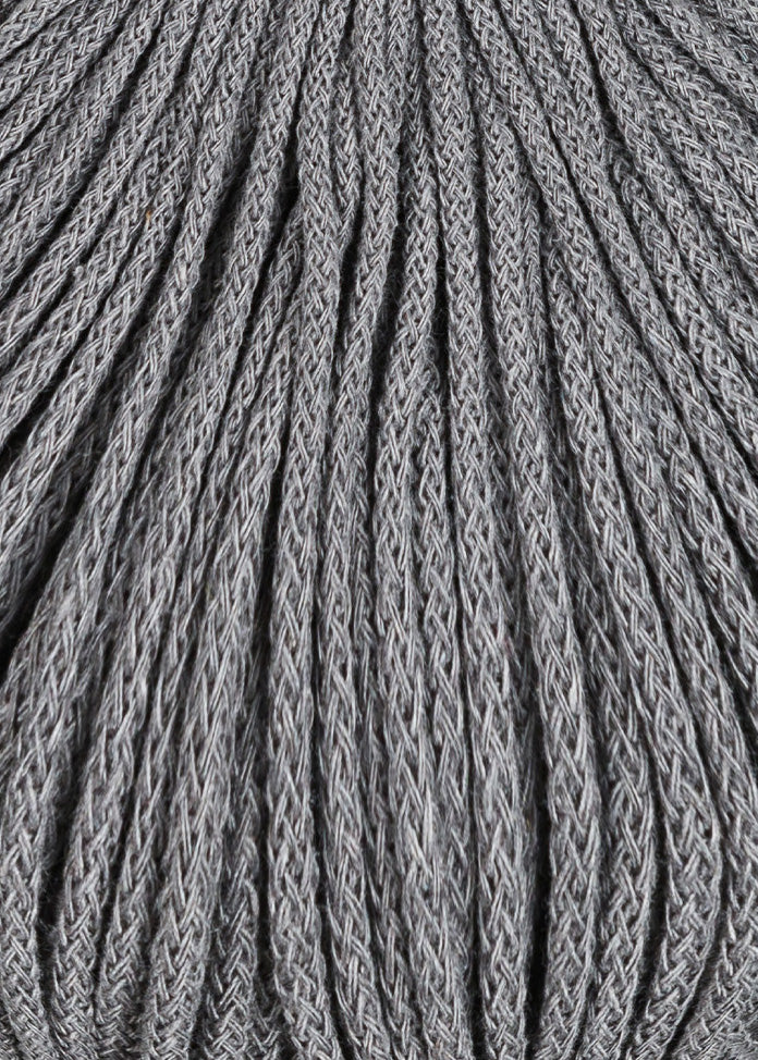 Stone Grey | Premium Flechtkordel Ø 3mm