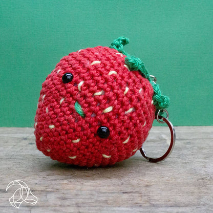 DIY Häkelset - Erdbeere