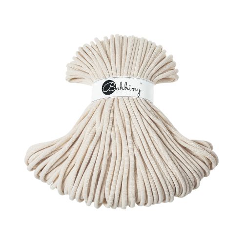 Natural | Bobbiny Jumbo Flechtkordel 9mm