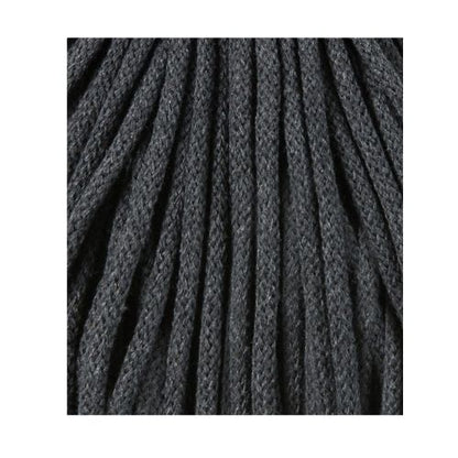 Charcoal | Premium braided cord Ø 5mm