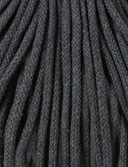 Charcoal | Premium Flechtkordel Ø 5mm