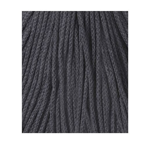 Charcoal | Junior braided cord Ø 3mm