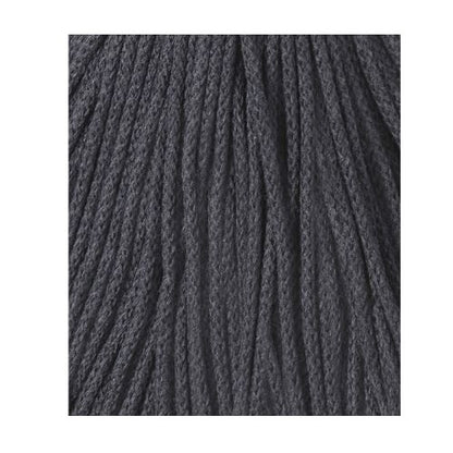 Charcoal | Junior braided cord Ø 3mm