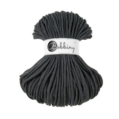Charcoal | Premium braided cord Ø 5mm