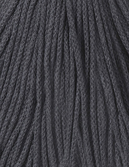 Charcoal | Junior Flechtkordel Ø 3mm