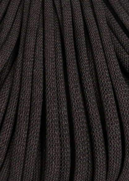 Espresso | Jumbo Flechtkordel Ø 9mm