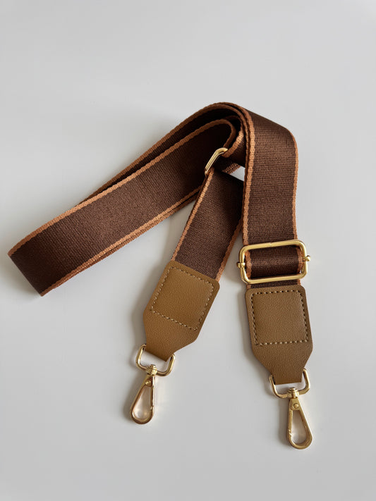 Taschenriemen braun