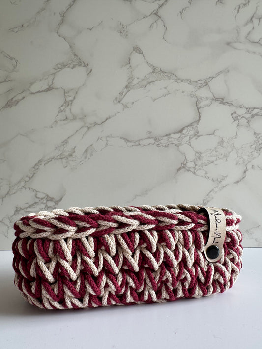 Limited Edition - Wine Red & Warm Beige