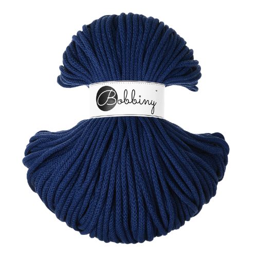 Ink Blue | Bobbiny Premium Flechtkordel 5mm