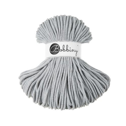Light Grey | Bobbiny Premium Flechtkordel 5mm