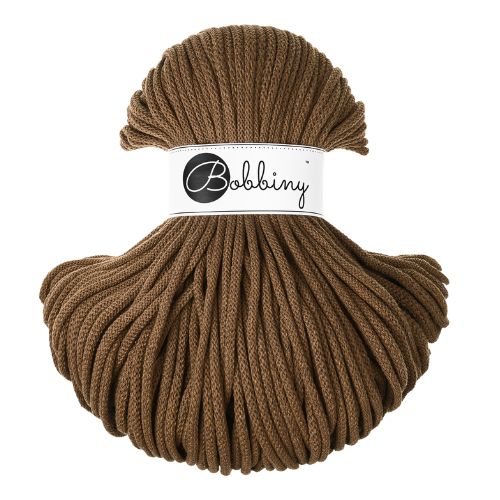 Nut Brown | Bobbiny Premium Flechtkordel 5mm