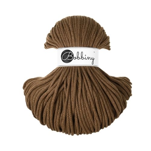 Nut Brown | Bobbiny Premium Flechtkordel 5mm
