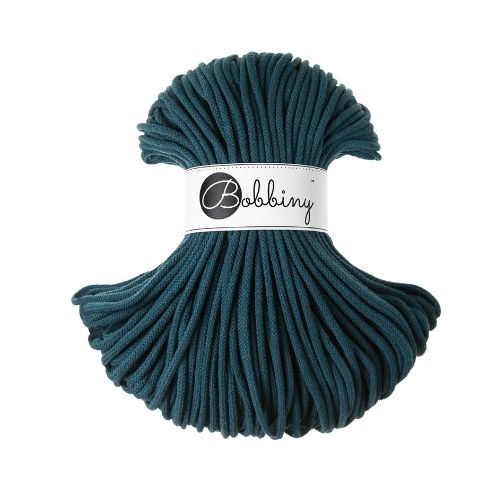 Peacock Blue | Bobbiny Premium Flechtkordel 5mm