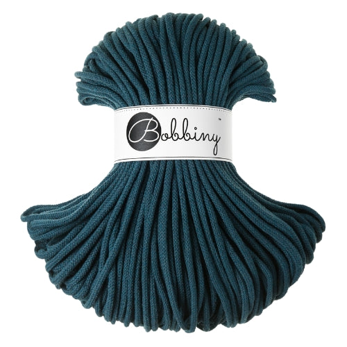Peacock Blue | Premium Flechtkordel Ø 5mm