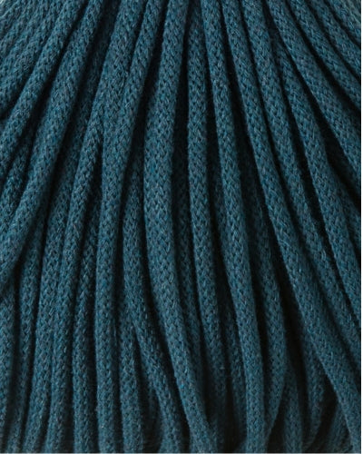 Peacock Blue | Premium Flechtkordel Ø 5mm