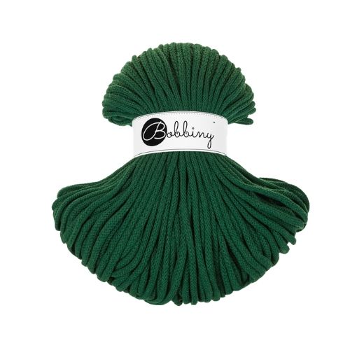 Pine Green | Bobbiny Premium Flechtkordel 5mm