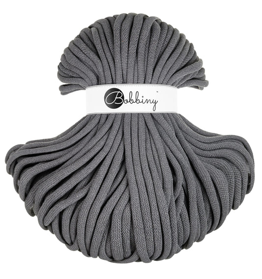 Stone Grey | Jumbo Flechtkordel Ø 9mm