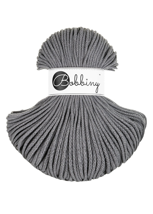 Stone Grey | Premium Flechtkordel Ø 3mm