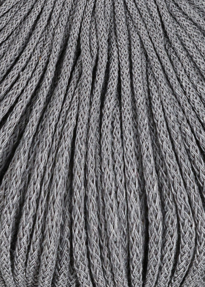 Stone Grey | Premium Flechtkordel Ø 3mm