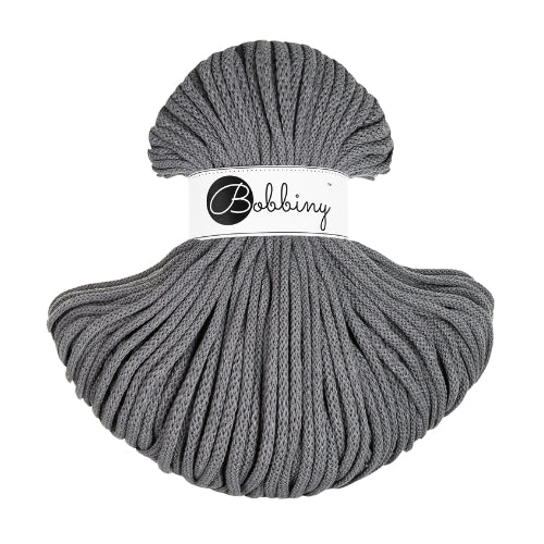 Stone Grey | Premium Flechtkordel Ø 5mm