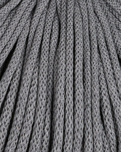 Stone Grey | Premium Flechtkordel Ø 5mm
