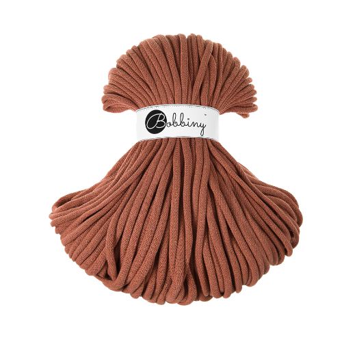 Terracotta | Bobbiny Jumbo Flechtkordel 9mm