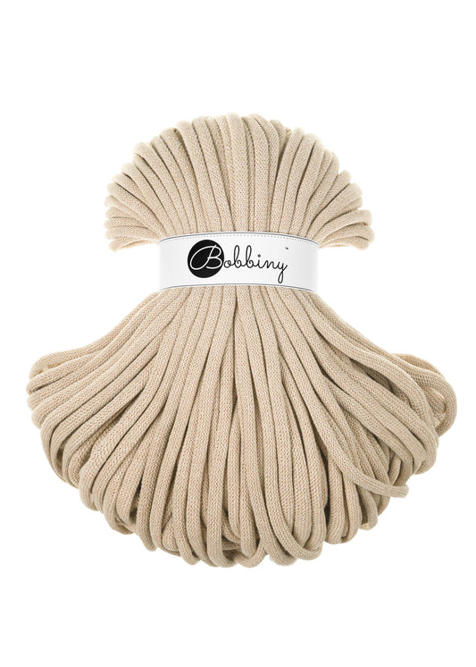 Warm Beige | Bobbiny Jumbo Flechtkordel 9mm