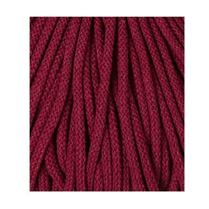 Wine Red | Bobbiny Premium Flechtkordel 5mm